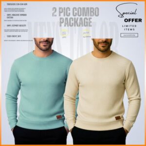 Home 𝐒𝐨𝐥𝐢𝐝 𝐒𝐰𝐞𝐚𝐭𝐬𝐡𝐢𝐫𝐭 cream pastle green 2 pcs combo (copy)