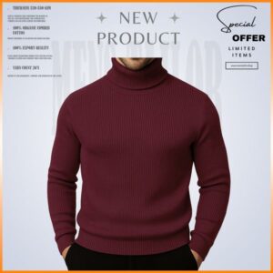 Home 𝐓𝐮𝐫𝐭𝐥𝐞 𝐍𝐞𝐜𝐤 maroon 1 pcs