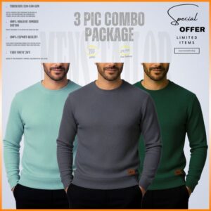 Home 𝐒𝐨𝐥𝐢𝐝 𝐒𝐰𝐞𝐚𝐭𝐬𝐡𝐢𝐫𝐭 pastle green charcoal bottle green 3 pcs combo