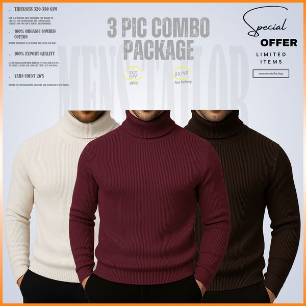 𝐓𝐮𝐫𝐭𝐥𝐞 𝐍𝐞𝐜𝐤 maroon cream coffee 3 pcs combo 𝐓𝐮𝐫𝐭𝐥𝐞 𝐍𝐞𝐜𝐤 maroon cream coffee 3 pcs combo
