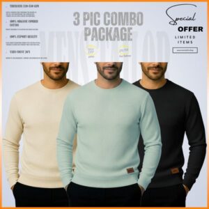 Home 𝐒𝐨𝐥𝐢𝐝 𝐒𝐰𝐞𝐚𝐭𝐬𝐡𝐢𝐫𝐭 cream light lemon black 3 pcs combo