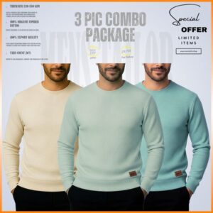 Home 𝐒𝐨𝐥𝐢𝐝 𝐒𝐰𝐞𝐚𝐭𝐬𝐡𝐢𝐫𝐭 cream light lemon pastle green 3 pcs combo