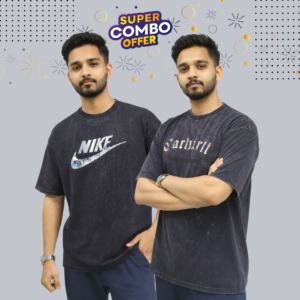 dr 03 acid wash drop shoulder 2 pcs combo (copy)