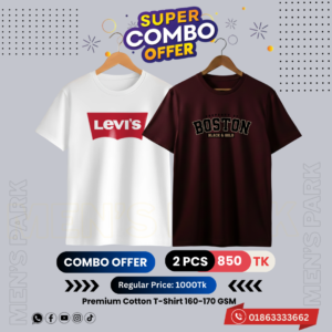c 68 premium luxury brand 2pcs combo t shirt