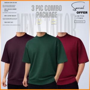 𝐌𝐨𝐜𝐤 𝐍𝐞𝐜𝐤 𝐃𝐫𝐨𝐩 𝐒𝐡𝐨𝐮𝐥𝐝𝐞𝐫 𝐅𝐫𝐞𝐞 𝐃𝐞𝐥𝐢𝐯𝐞𝐫𝐲 3 pic combo offer 200+ gsm 𝑻𝒆𝒓𝒓𝒚 𝑪𝒐𝒕𝒕𝒐𝒏 𝒇𝒂𝒃𝒓𝒊𝒄 wine green maroon