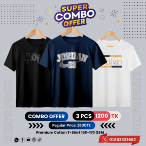 c 79 premium luxury brand 3pcs combo t shirt