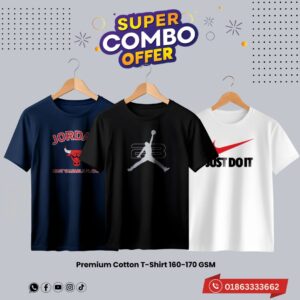 c 72 premium luxury brand 3pcs combo t shirt