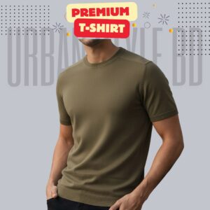 premium t shirt 200 gsm brick color (copy)