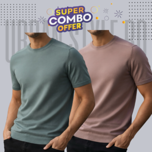 premium t shirt 200 gsm slate beige colour